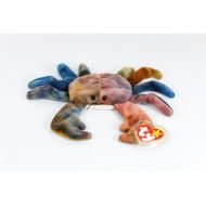 Ty TY Beanie Baby CLAUDE The Crab, Rare, With Many Errors and P.V.C. Pellets, 1996