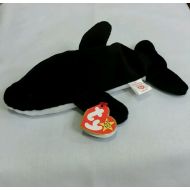 Ty Beanie Baby SPLASH the Killer Whale #4022 wErrors PVC 1993, Retired & New