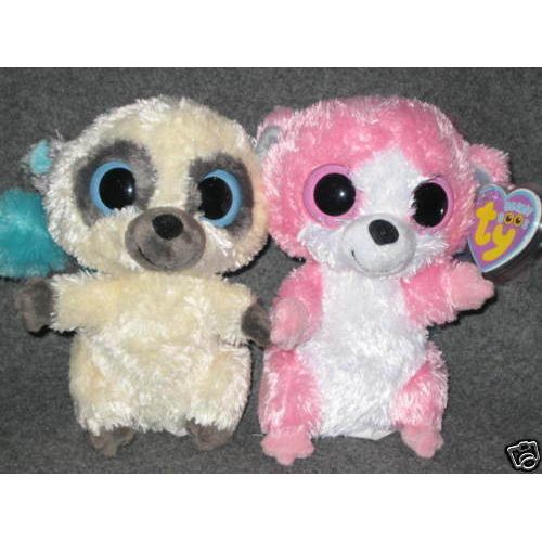  Ty TY BEANIE BOOS - CLEO & BUBBLEGUM - UK EXCLUSIVE - MINT with TAGS - PLEASE READ
