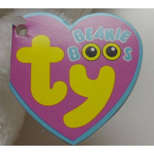  Ty TY BEANIE BOOS - ORIGINAL GHOSTY the GHOST - NEAR PERFECT TAG - UK EXCLUSIVE