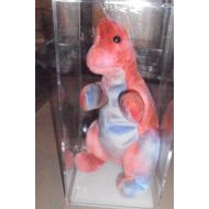 RARE Authenticated Ty REX - Gorgeous Coloring - Beanie Baby - 1st genTush