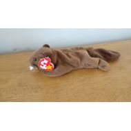 Ty Beanie Baby Bucky (Style #4016) with Errors! Retired!