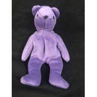 Ty Beanie Baby Violet Authentic Teddy Bear 1st Generation Tush Tag Old Face Rare