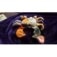 TY Original Ty Beanie Baby - Claude w ERRORS Retired Crab w Tag Rare! MINT!!