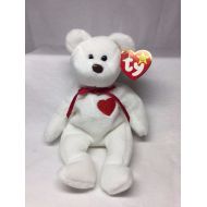 Ty Valentino Very Rare Retired TY Beanie Baby Lots of Great Tag Errors Has Big Eye