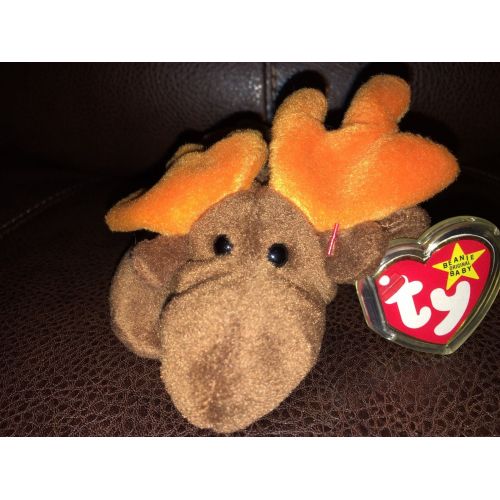  ‘Chocolate’ the Ty Moose Original 1993 Beanie Baby Rare NEW