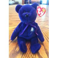 Authentic 2nd Edition Ty Princess Diana Beanie Baby Royal Purple Retired RARE