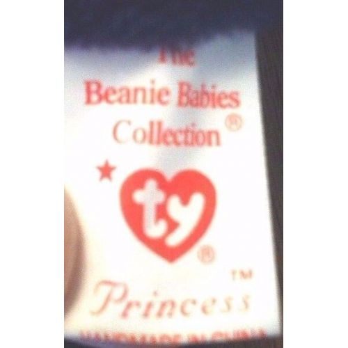 Authentic 2nd Edition Ty Princess Diana Beanie Baby Royal Purple Retired RARE