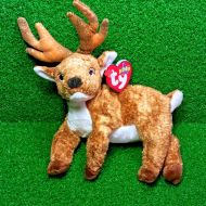 Ty Beanie Baby 2000 Roxie The Black Nosed Reindeer - MWMT - FREE Shipping