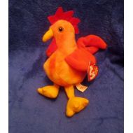 Ty Beanie Baby Doodle The Rooster 4th Generation 3rd Tush Tag PVC 1996