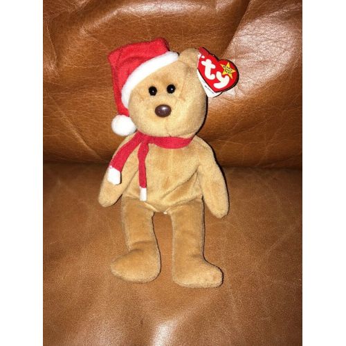  Ty 1997 Teddy beanie baby style 4200 with multiple tag errors RARE AND RETIRED