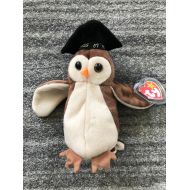 Ty Rare Vintage 1997 TY Beanie Babies Wise Owl "Wise" 4187
