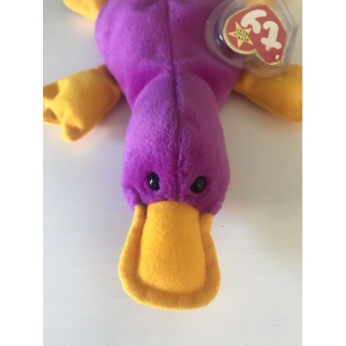  Ty Patti the Platypus TY Beanie Baby Orginal Retired P.C.V Pellets 1993