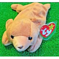 Ty RARE Cubbie The Bear 1993 RETIRED Original 9 TY Beanie Baby PVC - TUSH INK ERROR