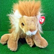 NEW Ty Classics Original Beanie SAHARA The Lion Large Plush Toy [12] - MWMT