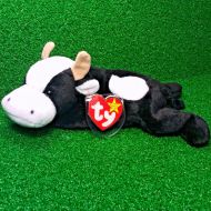 Ty Rare 1994 TY BEANIE BABY DAISY COW PVC Plush Toy New RETIRED With ERRORS - MWMT