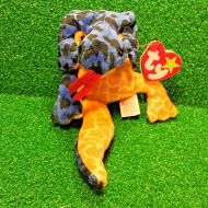 LIZZY The Lizard 1995 Ty Beanie Baby Retired PVC Plush Toy MWMT - Free Shipping