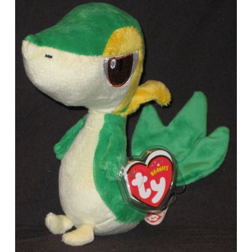  Ty TY SNIVY the POKEMON BEANIE BABY - MINT with MINT TAGS - UK EXCLUSIVE 6 INCH