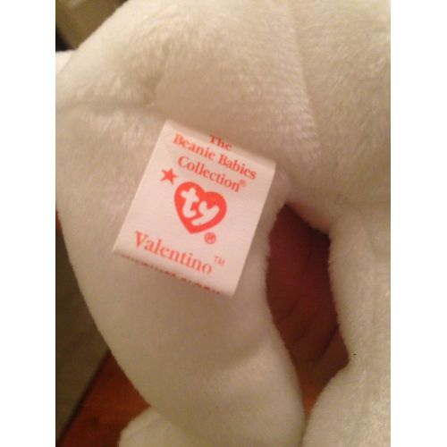  Toys & Hobbies beanie babies rare mint condition Valentino multiple Tag errors