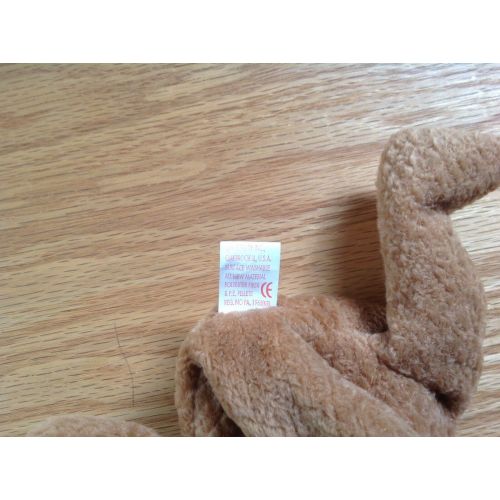  Rare Ty Beanie Baby "Curly" Teddy Bear with TushSwing Tag Errors. Make an offer
