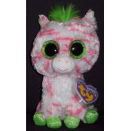 Ty TY BEANIE BOOS - SAPPHIRE the ZEBRA - JUSTICE EXCLUSIVE - MINT with MINT TAG