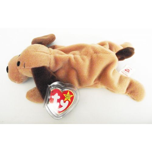  Ty TY BEANIE BABY BONES DOG PVC 5TH GEN HANG TAG 6TH GEN TUSH ERRORS RETIRED NEW