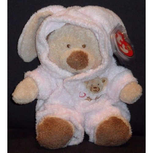  Ty PJ BEAR SMALL PINK 8” - BABY TY - MINT with MINT TAG - REMOVABLE PJs