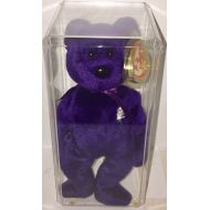 Original Ty Beanie Baby Bear "Princess Diana" 1997, Authentic wHard case (Rare)