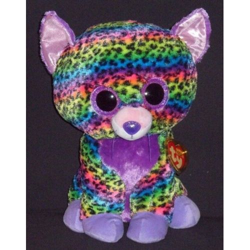  Ty TY BEANIE BOOS - TRIXIE the 17" LEOPARD - MINT with TAG - JUSTICE EXCLUSIVE - #1