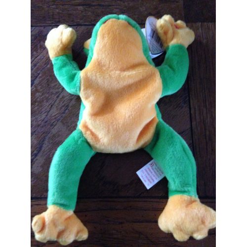  Ty TY Original Beanie Baby SMOOCHY The Frog 1997 Retired 8.5" Unstamped Rare