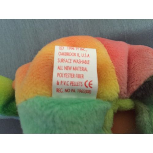  Ty Beanies - TY 1993 Mint Peace the Bear the Beanie Baby - Beautiful Colors
