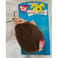 Ty Bow Wow Beanies "Prickles" The Hedgehog Rare New Original Packaging