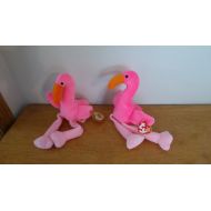 Ty TY Beanie Babies "Pinky" - Set of 2 - NWT 1995