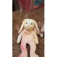 Original Ty Hippie Bunny Beanie Baby Rare Retired Beanie Babies Easter