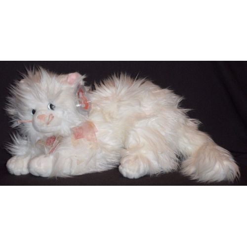  Ty TY CLASSIC PLUSH - KIT THE WHITE CAT  MINT with MINT NEAR PERFECT TAG