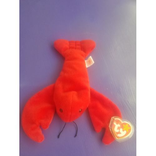  Ty Pinchers the Lobster ORIGINAL TY Beanie Baby 1993 w P.V.C. pellets ***Rare***