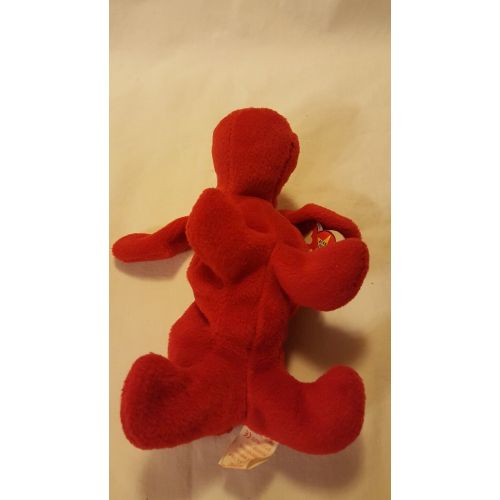  Ty ROVER TY BEANIE BABY DOG-ROVER THE RED DOG TY BEANIE BABY-PVC PELLETS-ERRORS
