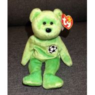 Ty TY - Beanie Babies - Kicks The Green Soccer Bear - 1998
