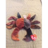 Ty 1996 TY Beanie Baby CLAUDE The Crab. TAG ERRORS! RARE