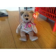 Ty TY Beanie Baby 1999 SIGNATURE TEDDY Bear WITH ERRORS IN HANG TAG ,Very Rare