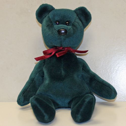  Ty Beanie Babies Teddy NF Jade - NHT, 1st gen tush tag - Ty Beanie Baby (SP)