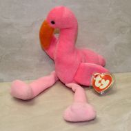 Beanie Babies Pinky (Pink Flamingo) MWMT 3rd2nd gen Ty Beanie Baby (SP)