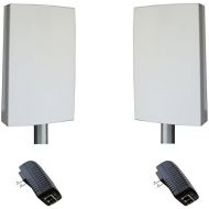 E-zy.net The EZ-Bridge-Lite EZBR-0214+ High Power Outdoor Wireless Point to Point System