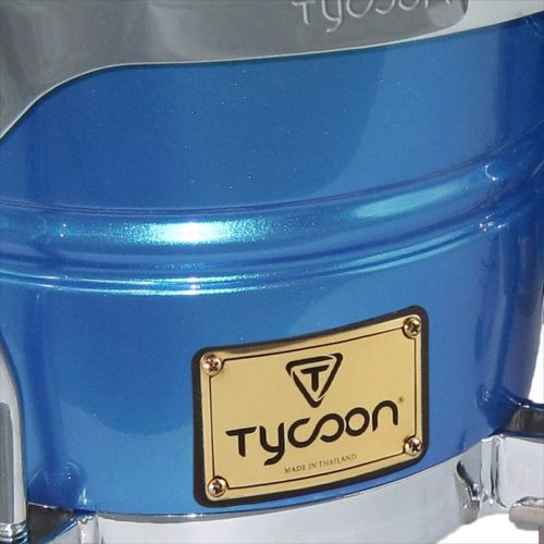  Tycoon Percussion 7 Inch & 8 12 Inch Concerto Series Bongos, Green Spectrum Finish
