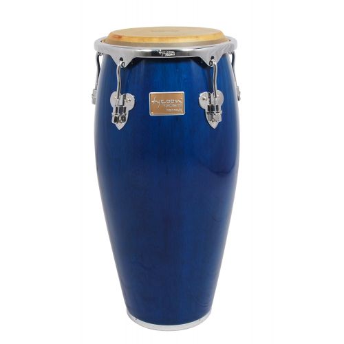  Tycoon Percussion 11 Inch Master Classic Series Blue Quinto With Single Stand