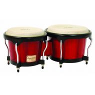 Tycoon Percussion 7 Inch & 8 1/2 Inch Artist Series Bongos - Red Finish