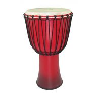 Tycoon Percussion TFAJ-12WR 12 Fiberglass Rope Tuned Djembe, Red Sunburst