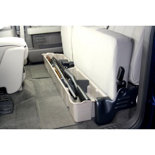  Tyger DU-HA Under Seat Storage Fits 11-14 Ford F-150 Supercab, Gray, Part #20096