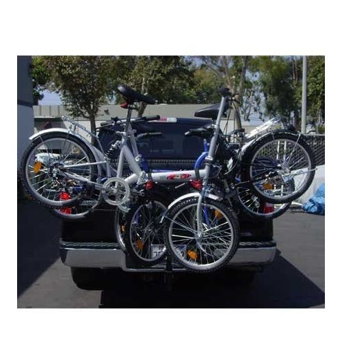  Tyger 4-Bike Carrier Bicycle Hitch Rack Holder Folding Bike Rack (Fits Standard 2” Hitch and 1.25” Hitch)