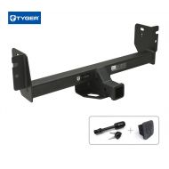 Tyger Auto TG-HC3F0058 Class 3 Trailer Hitch Combo with 2 Receiver Cover & Pin Lock for 2015-2018 Ford F150 (Without Factory Receiver)